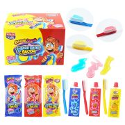 Сахарная конфета и жидкая карамель «Зубная щетка с пастой», 15 г, КАНДИ КЛАБ, DRG026-2