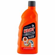 Средство для прочистки канализационных труб 1 кг, КРОТ «Turbo», гель, 4000044