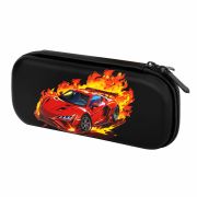 Пенал ЮНЛАНДИЯ, 1 отделение, 1 откидная планка, карман, EVA покрытие soft-touch, 22х10х5 см, «Fiery Road», 273187