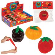 Игрушка-антистресс «КРУТОЙ ЗАМЕС. ЗАЛИПЛЮЩ» СЛАДКИЕ МОИ ФРУКТЫ, 5х6х6 см, ассорти, 1TOY, Т25986