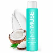 Шампунь бессульфатный 400 мл, MYMUSE укрепляющий для смешанных и жирных волос, 145008