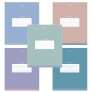 Тетрадь обложка пластик, 18 л., клетка, HATBER, «PROстиль Универсальная» (микс в спайке), 090449, 18Т5В1пл