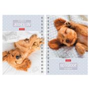 Блокнот МАЛЫЙ ФОРМАТ А6, 80 л., гребень, твердый картон, клетка 2 цв., HATBER, «Носики-курносики», 082842, 80ЗКтд6В1гр_301
