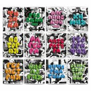 Тетради предметные, КОМПЛЕКТ 12 ПРЕДМЕТОВ, 48 л., глянцевый УФ-лак, BRAUBERG «3D LETTERS», 405169