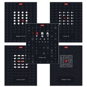 Тетрадь А5 48 л., HATBER скоба, клетка, выборочный лак, «Действуй!» (микс в спайке), 089188, 48Т5вмВ1