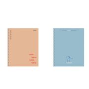 Тетрадь А5, 80 л., HATBER, гребень, линия, матовая ламинация, «Чипи-чипи» (микс в спайке), 088819, 80Т5лВ2гр