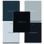 Тетрадь А5, 48 л., BRAUBERG, скоба, клетка, SoftTouch, «Vintage», (микс в спайке), 405328