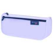 Пенал мягкий BRAUBERG KIDS, 2 отделения, полиэстер, «Pastel purple», 22x10x6 см, 273550