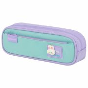 Пенал-футляр BRAUBERG, 2 отделения, 3D-элемент, полиэстер, «Cute bunny», 23х8х5 см, 273571