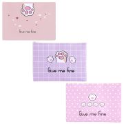 Папка для тетрадей ПИФАГОР А4, 1 отделение, ПВХ, на молнии, ассорти, «Pawesome», 32x23 см, 273829