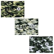 Папка для тетрадей ПИФАГОР А4, 1 отделение, ПВХ, на молнии, ассорти «Camouflage», 32x23 см, 273830