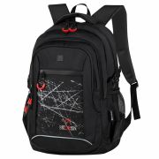 Рюкзак BRAUBERG CONTENT универсальный, 3 отделения, светоотражающий принт, «Br(ok)en», 47х33х18 см, 273845