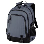 Рюкзак HEIKKI VALUABLE (ХЕЙКИ) универсальный, 2 отделения, отделение для ноутбука, серый, 48x33x19 см, 273871