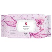 Салфетки влажные 120 шт., Я САМАЯ освежающие, с пластиковым клапаном, 11662