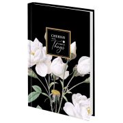Ежедневник датированный 2026 145х215 мм, А5, STAFF, ламинированная обложка, «Розы», 117322