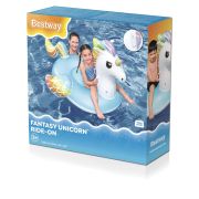 Надувная игрушка-наездник «Единорог» с ручками, 155x119 см, от 3 лет, до 45 кг, BESTWAY, 41114