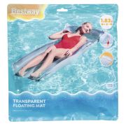 Надувной матрас для плавания «Прозрачный», 183х76 см, до 100 кг, АССОРТИ, BESTWAY, 44013