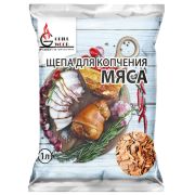 Щепа «Грильвуд» для копчения МЯСА (ОЛЬХА + БУК + РОЗМАРИН), 1 л, 701757