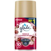 Сменный баллон 269 мл, GLADE «Пион и сочные ягоды» для автоматических освежителей, 864977
