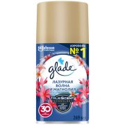 Сменный баллон 269 мл, GLADE «Лазурная волна и магнолия» для автоматических освежителей, 864983