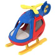 Вертолёт игрушечный «Нордик», пластиковый, 38,8x18,3x28,9 см, цвет сине-красный, НОРДПЛАСТ, 394/1