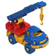 Машина игрушечная КРАН «Малыш», пластиковая, 19x9,5x11 см, НОРДПЛАСТ, 64