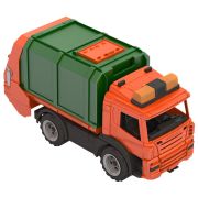 Машина игрушечная СПЕЦТЕХНИКА: «Мусоровоз», пластиковая, 48,3x18,5x24,1 см, НОРДПЛАСТ, 202