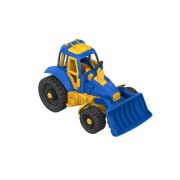 Трактор игрушечный с грейдером, «Классик» пластиковый, 30x16,5x17,8 см, НОРДПЛАСТ, 398