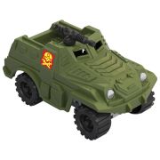 Военная машина игрушечная РАЗВЕДЫВАТЕЛЬНАЯ «След», пластиковая, 10x6x6 см, НОРДПЛАСТ, 378