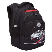 Рюкзак GRIZZLY школьный, анатомическая спинка, 2 отделения, для мальчиков, «YOUR ROUTE», 25х40х22 см, RB-550-1/2