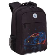 Рюкзак GRIZZLY школьный, анатомическая спинка, 2 отделения, для мальчиков, «SMART», 39х26х19 см, RB-556-2/1