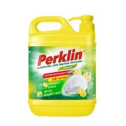 Средство для мытья посуды, овощей и фруктов с дозатором концентрат 1,5 л, PERKLIN (ПЕРКЛИН) «Лимон», 609777