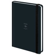 Ежедневник датированный 2026 с резинкой 145х203 мм, А5, BRAUBERG, твердый, «Пульс», 117341