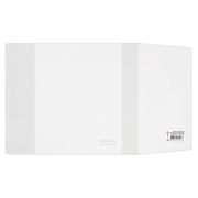 Обложка ПВХ со штрихкодом для учебников, ПЛОТНАЯ, 120 мкм, 227х455 мм, универсальная, прозрачная, 1924.1, 1924,1