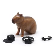 Фигурка антистресс «Капибара с аксессуарами», 7 см, ассорти 2 вида, JOLLY JOT (ДЖОЛЛИ ДЖОТ), 666183