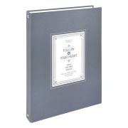 Тетрадь на кольцах БОЛЬШАЯ А4, 215х305 мм, 100 л., твердый картон, клетка, BRAUBERG, «Винтаж», 405410