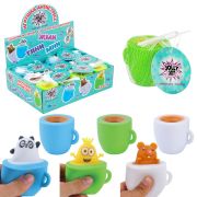 Игрушка-антистресс «ВЕСЕЛЫЕ ЧАШКИ», 6 см, ассорти, 3 вида, дисплей, JOLLY JOT (ДЖОЛЛИ ДЖОТ), 665769