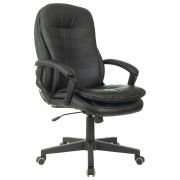 Кресло офисное BRABIX PREMIUM «Omega EX-589», экокожа, черное, 532094