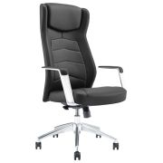 Кресло BRABIX PREMIUM «Viking EX-759», синхромеханизм, алюминий, натуральная кожа, черное, 532933