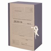 Папка архивная А4 «Форма 21», 150 мм, переплетный картон/бумвинил, завязки, до 1500 л., STAFF, 112169