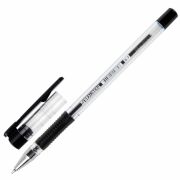Ручка шариковая с грипом BRAUBERG «X-Writer», ЧЕРНАЯ, узел 0,7 мм, линия письма 0,35 мм, 142404