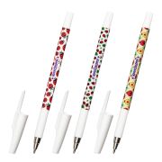 Ручка шариковая ЮНЛАНДИЯ «LADYBIRD», синяя, SOFT TOUCH покрытие, узел 0,7 мм, линия письма 0,35 мм, 143727