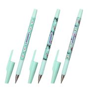 Ручка шариковая ЮНЛАНДИЯ «GLAMOUR CAT», синяя, SOFT TOUCH покрытие, узел 0,7 мм, линия письма 0,35 мм, 143734