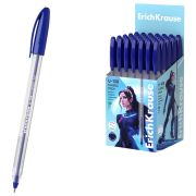 Ручка шариковая ERICH KRAUSE «U-108 Stick Classic», СИНЯЯ, узел 1 мм, линия 0,3 мм, 47564