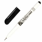 Маркер для ткани ЧЕРНЫЙ CENTROPEN «Textile Liner», игольчатый наконечник, 0,6-0,8 мм, 2639, 5 2639 0112