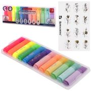 Набор текстовыделителей мини, 12 ЦВЕТОВ, BRAUBERG «ULTRA», 6 неоновых цветов + 6 пастельных цветов, линия 1-5 мм, 152538