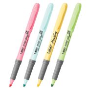 Набор текстовыделителей BIC «Grip Pastel» 4 шт., АССОРТИ, линия 1,6-4 мм, 964859