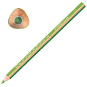 Карандаш цветной утолщенный STAEDTLER «Noris club», 1 шт., трехгранный, грифель 4 мм, салатовый, натуральное дерево, 1284-50