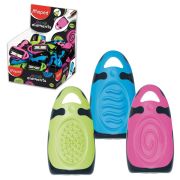 Точилка MAPED (Франция) «Elements», без контейнера, корпус ассорти, дисплей, 501600