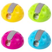 Точилка ЮНЛАНДИЯ «Грибочек», с контейнером, пластиковая, корпус ассорти, 228460